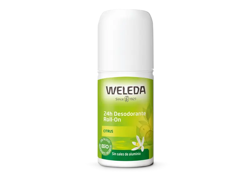 Desodorante Roll-on de Citrus Bio - 50ml - Weleda