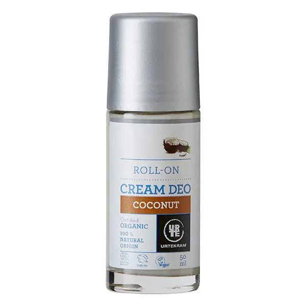 Desodorante roll-on de coco bio 50ml Urtekram