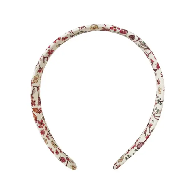 Diadema mediana Liberty Donna Leigh C - flor pequeñita rosa