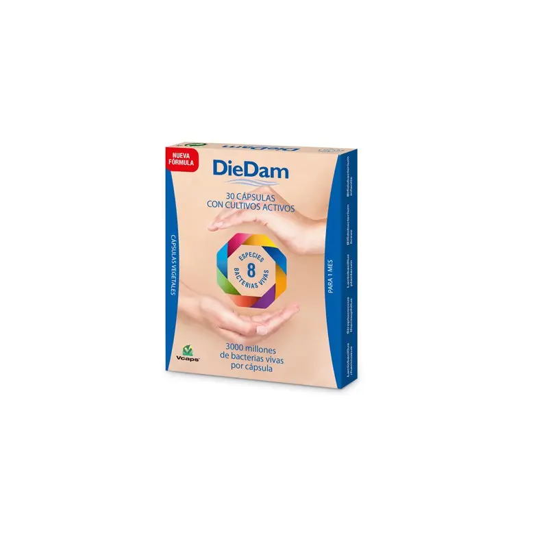 Diedam probiótico 30 capsulas Nutriops
