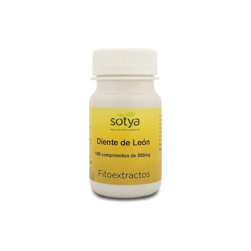 Diente de león 500 mg 100 comprimidos Sotya