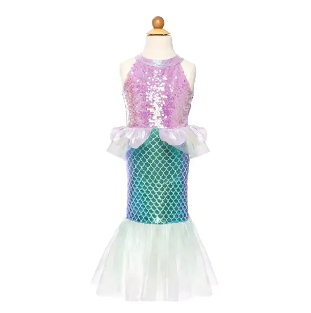 Disfraz Vestido Sirenita morado