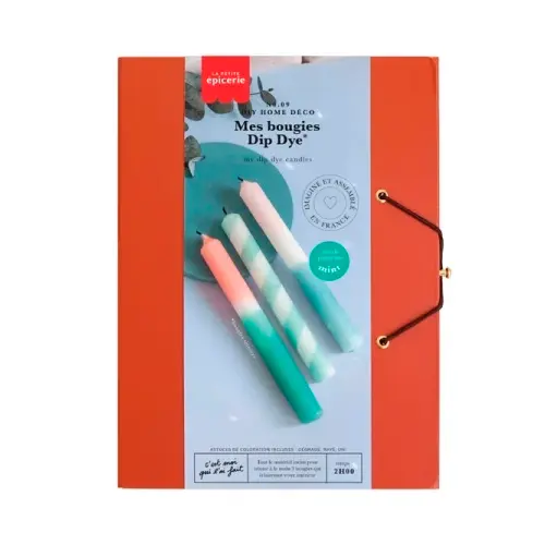 DIY HOME DECO - Velas, mint