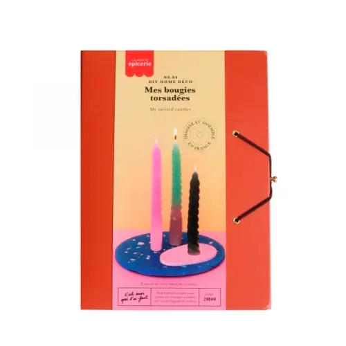 DIY HOME DECO - Velas, Twisted