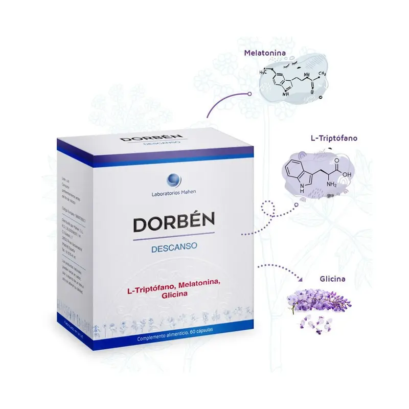 Dorben (descanso y relax) - 60 cápsulas - Mahen