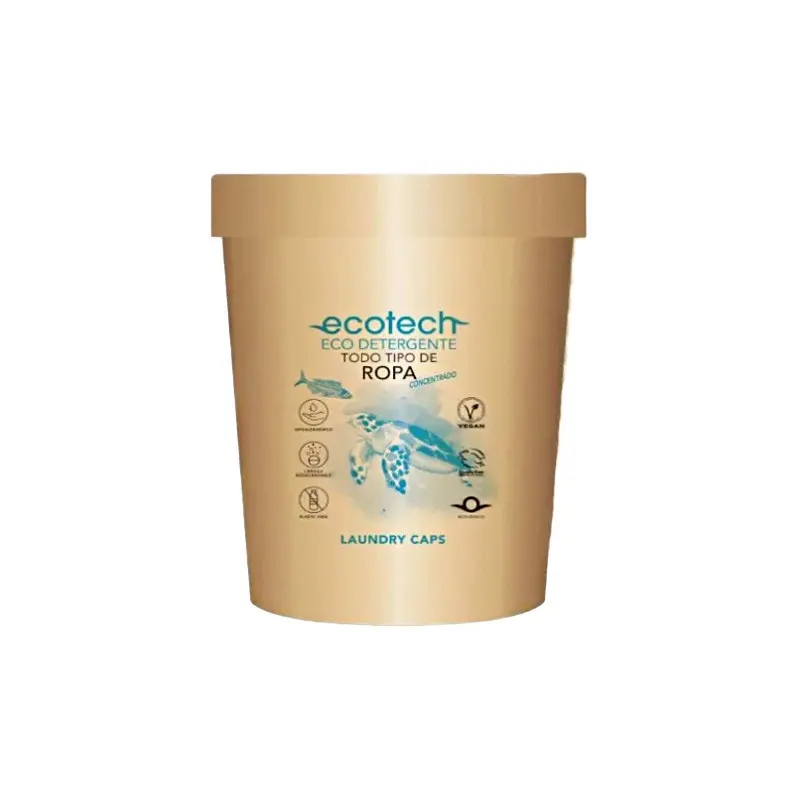 EcoDetergente todo tipo de ropa concentradas 25gr 20 capsulas - Ecotech