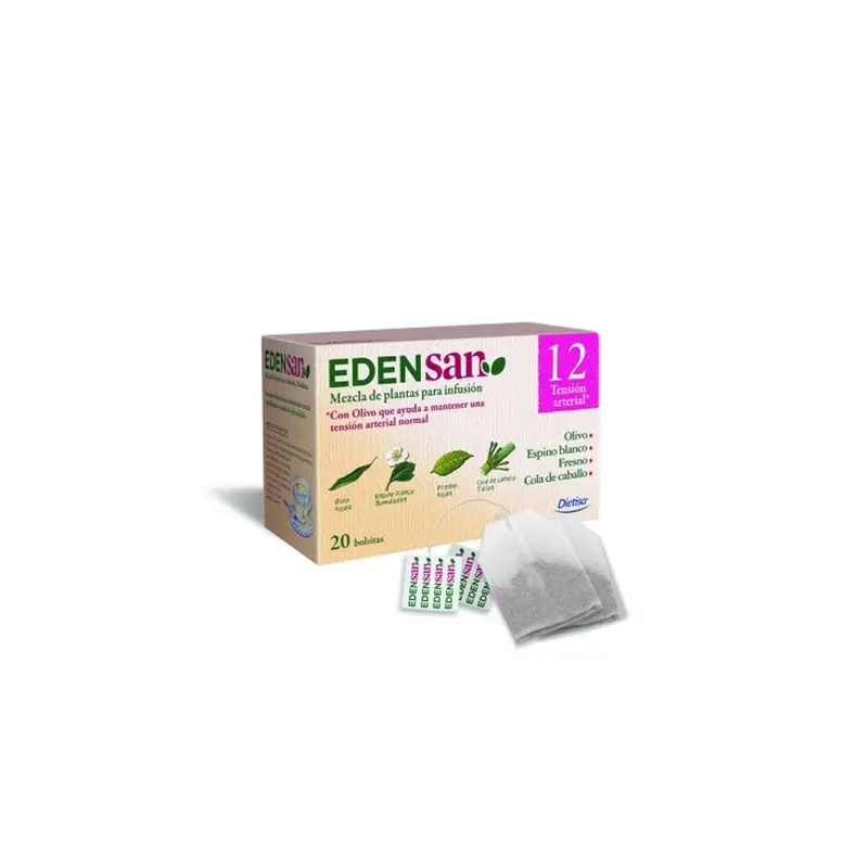 Edensan 12 Tension Arterial - 20 filtros - Dietisa