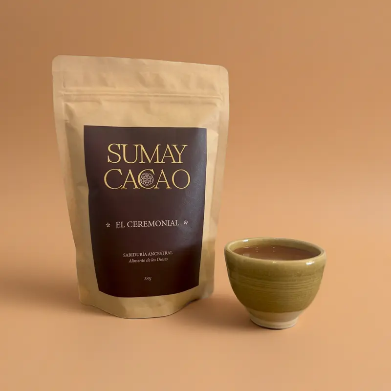 El Ceremonial — Cacao ancestral. Ganso, Perú - 350 g picado