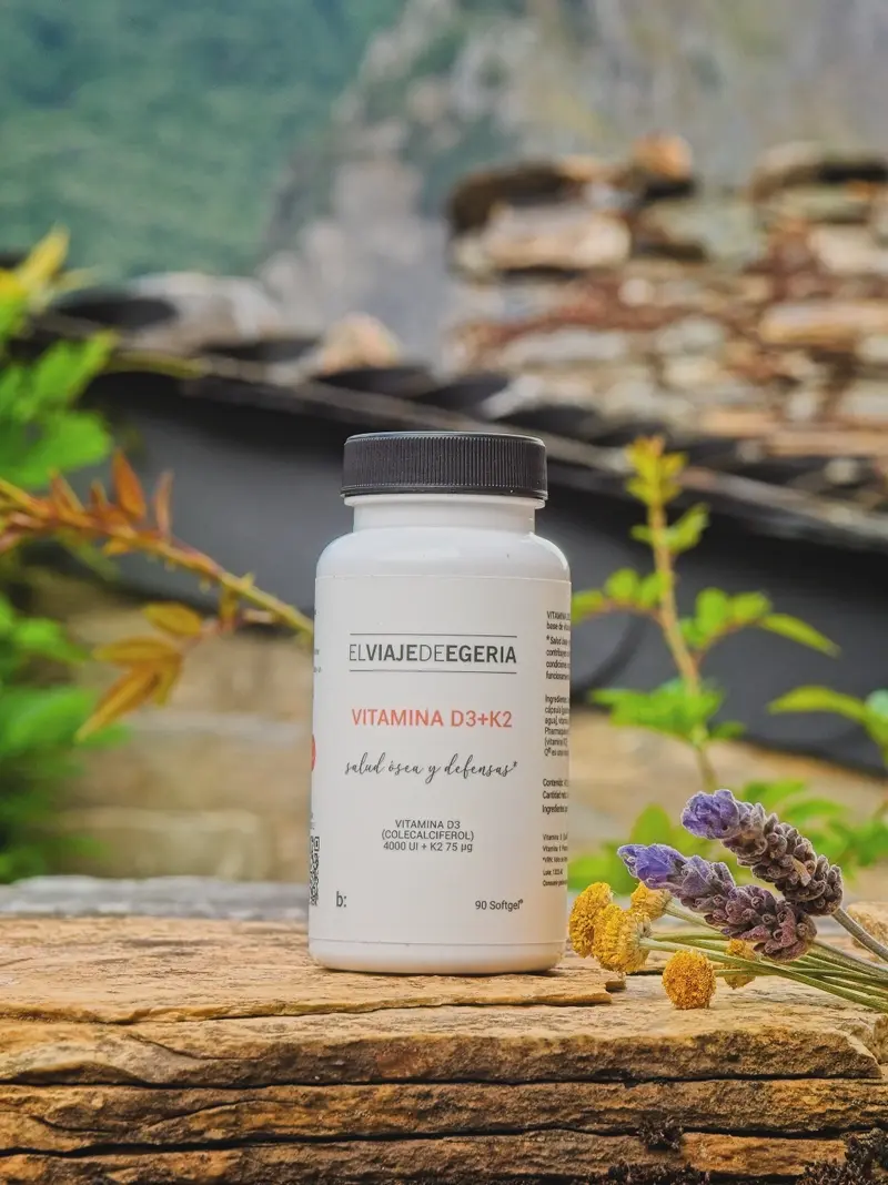 ELVIAJEDEEGERIA VITAMINA D3 K2 90 SOFTGEL®