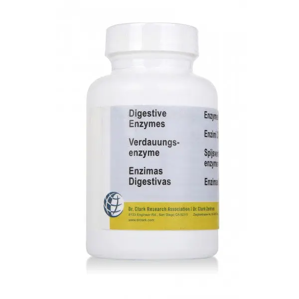 Enzimas Digestivas 500mg 120caps - HULDA CLARK