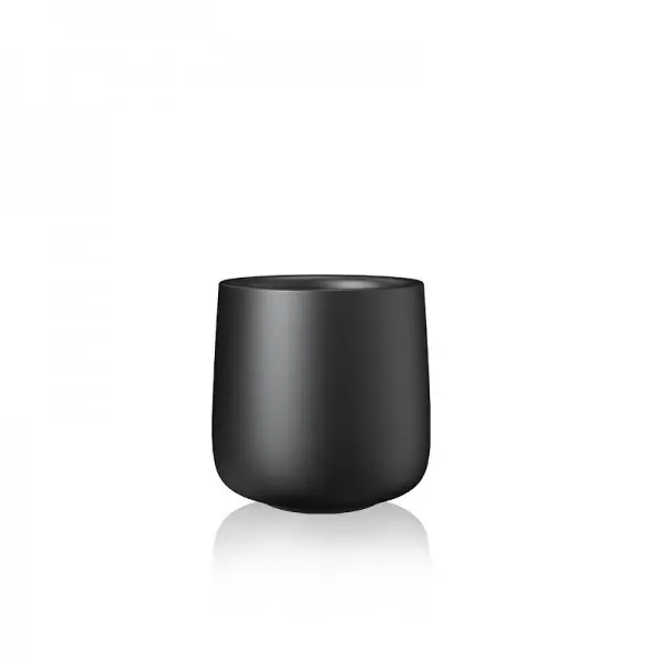 Epic Cups Set Tazas Doble Pared Cerámica 80ml Negro (2uds)