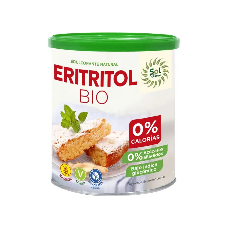 Eritritol en bote bio 500g Sol Natural