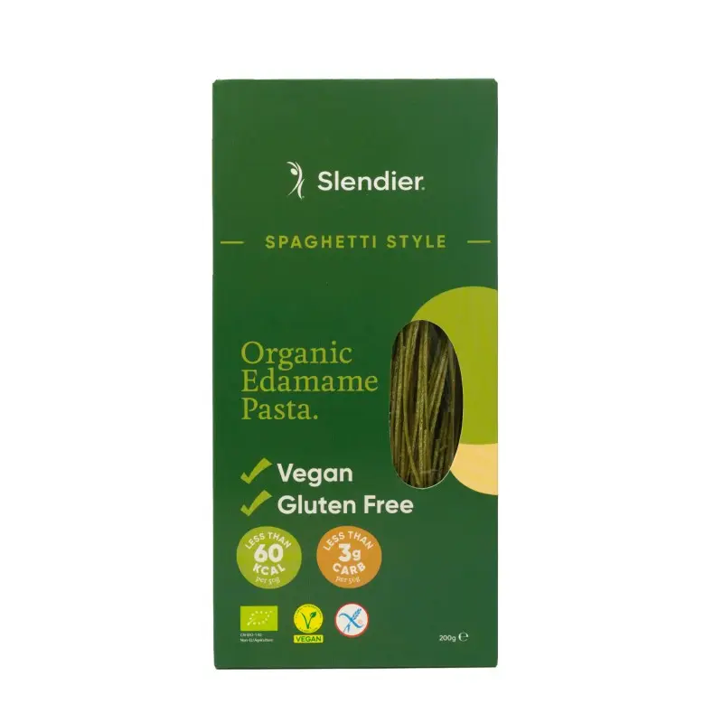 Espaguetis de EDAMAME sin gluten