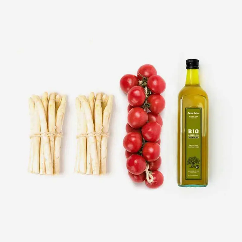 Espárragos, tomate y cía