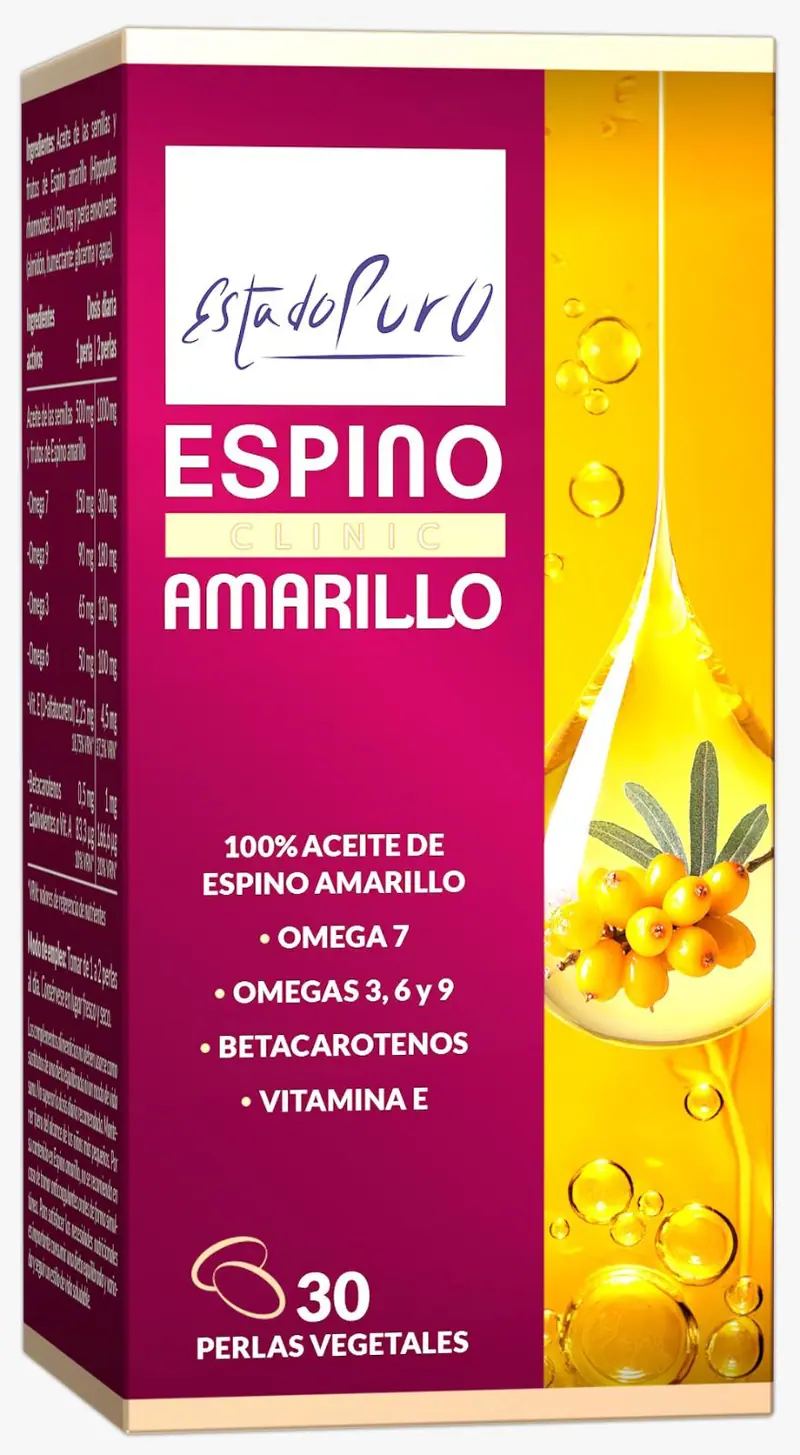 Espino Amarillo 30 perlas- ESTADO PURO