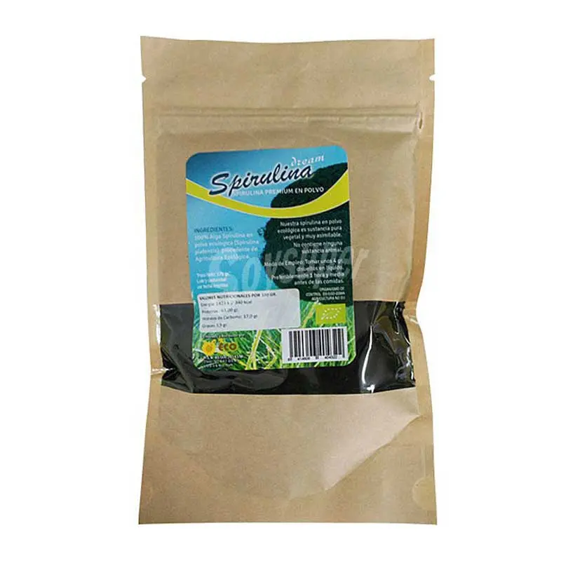 Espirulina en polvo bio 150 g Dream Foods