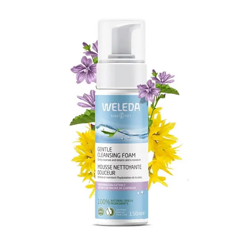 Espuma limpiadora facial suave 150 ml Weleda