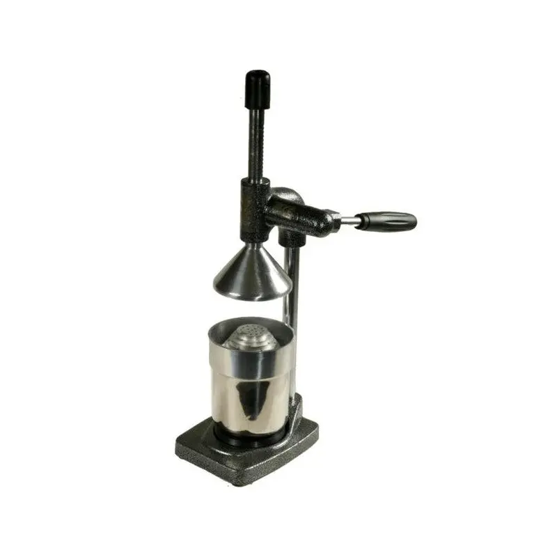 Exprimidor manual alto granadas (Gris con vaso)