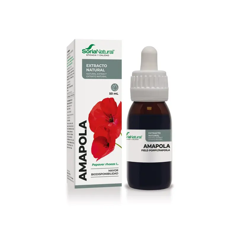 Extracto de Amapola S.XXI - 50 ml - Soria Natural