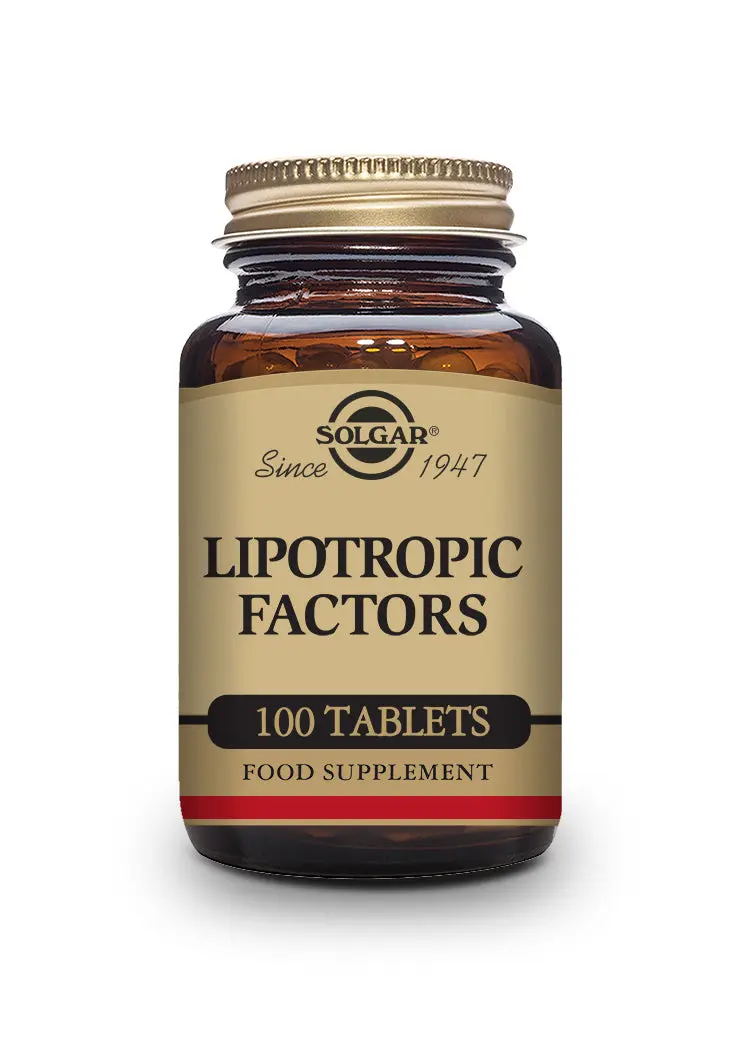 Factores Lipotrópicos - 100 Comprimidos
