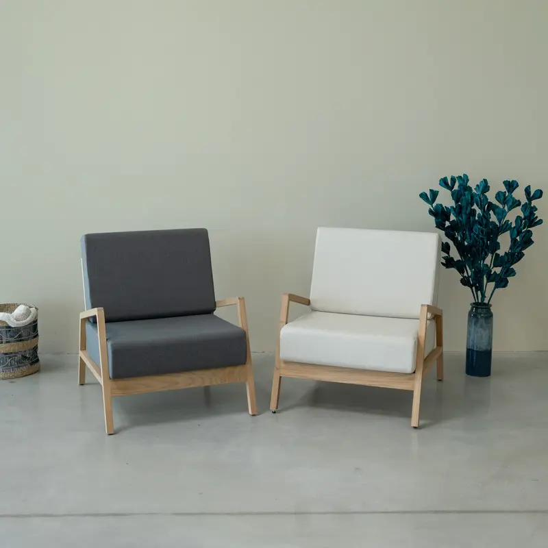 Fauteuil en bois massif de chêne Suède - NordicStory
