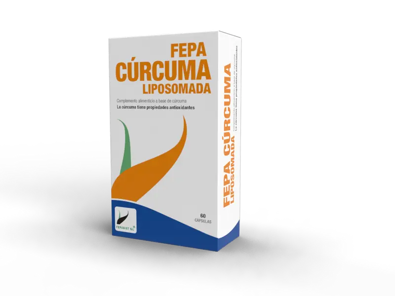 Fepa Cúrcuma Liposomada 60 capsulas