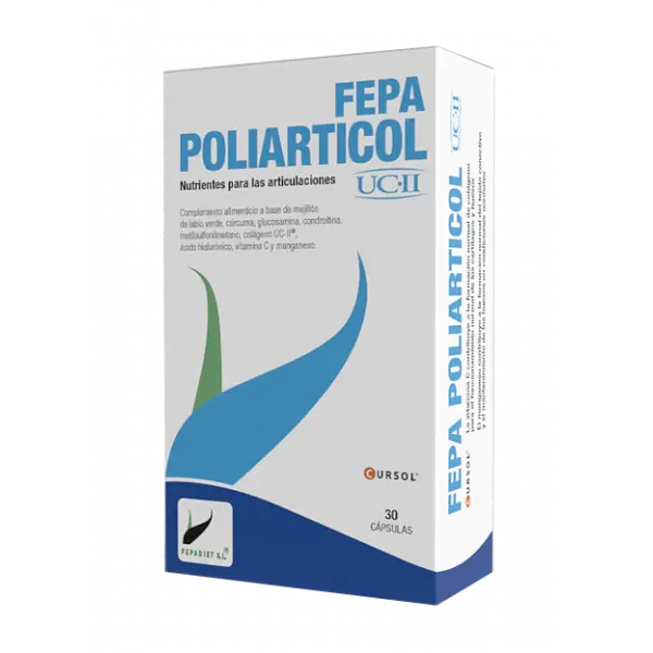 Fepa Poliarticol (UC-II) 30 cápsulas