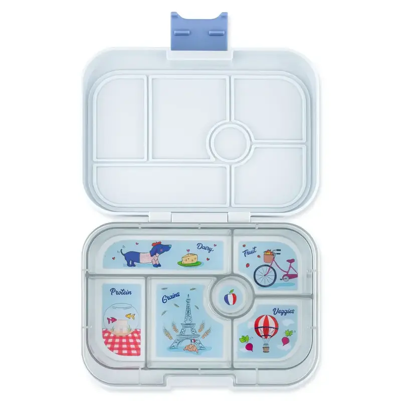 Fiambrera Yumbox Original 6 secciones - Hazy Gray Paris