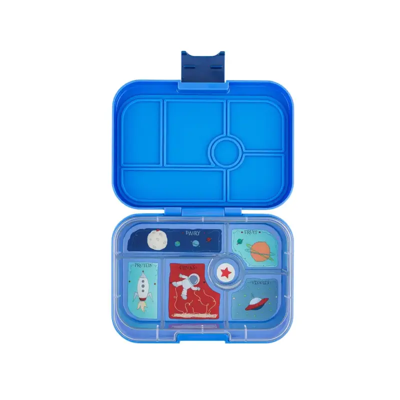 Fiambrera Yumbox Original 6 secciones - Surf Blue Rocket