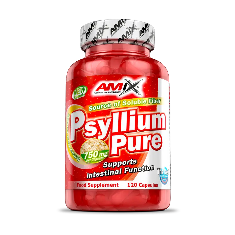Fibra Psyllium Husk 1500 mg 120 caps – Amix