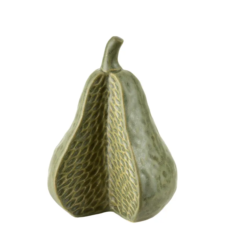 Figura decorativa de pera