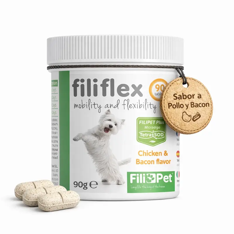 Filiflex Condroprotector + Óxido de Dismutasa. Filipet