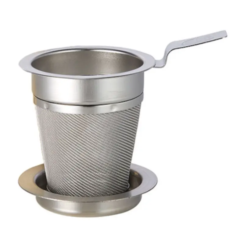 Filtro acero inoxidable con plato XS