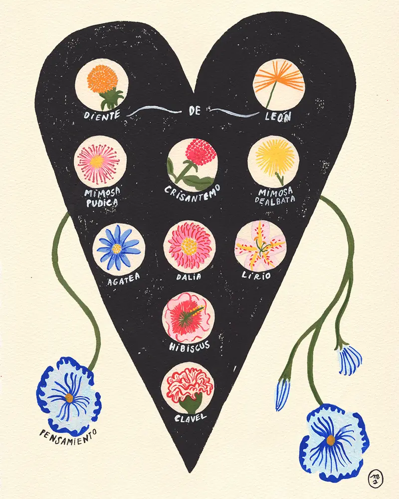 Fleurs I - Marina Siero
