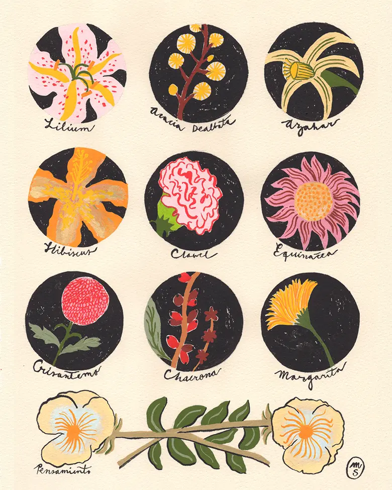 Fleurs II - Marina Siero