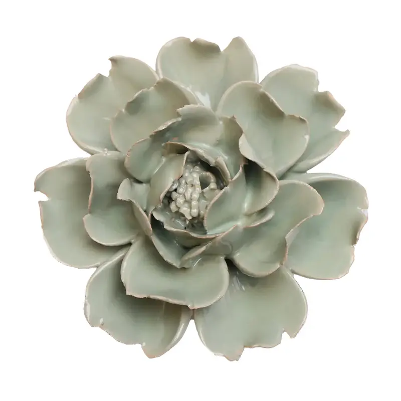 Flor de cerámica de jardín Inglés