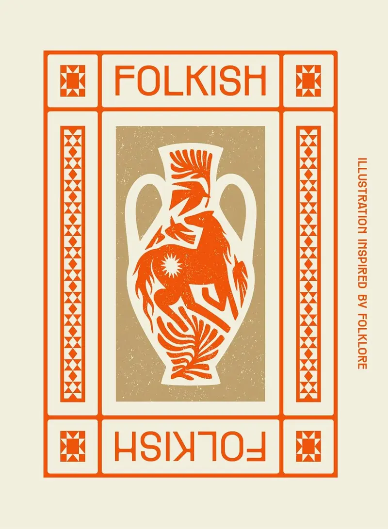 Folkish. Illustrations Inspired by Folklore