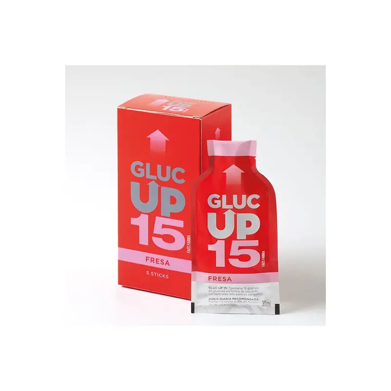 Fresa 15g x Faes Farma - 5 viales - Gluc Up