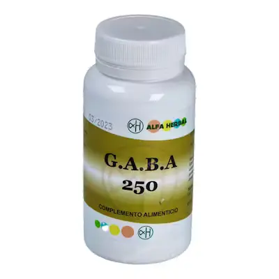 GABA 250 mg. 120 Cápsulas