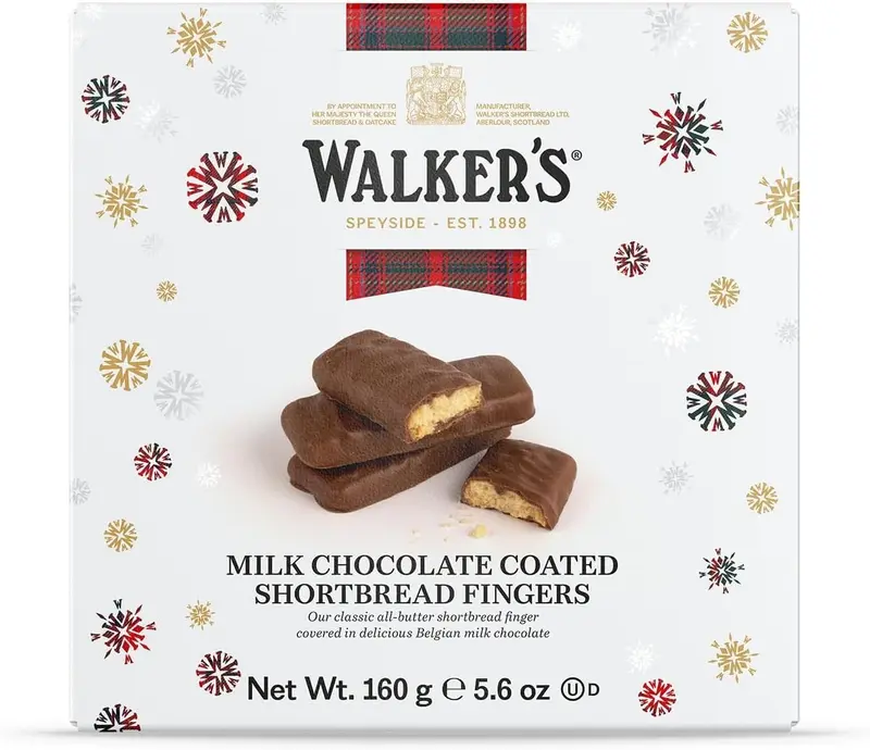 Galletas Shortbread con Chocolate con Leche Walkers 160g