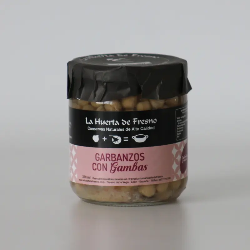 Garbanzos con Gambas