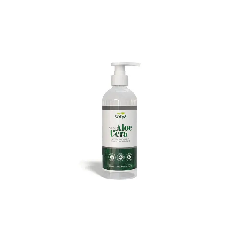 Gel de Aloe vera con camomila y ácido hialuronico - 500 ml - Sotya