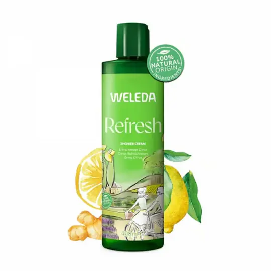 Gel de ducha cremoso citrus 400ml - Weleda