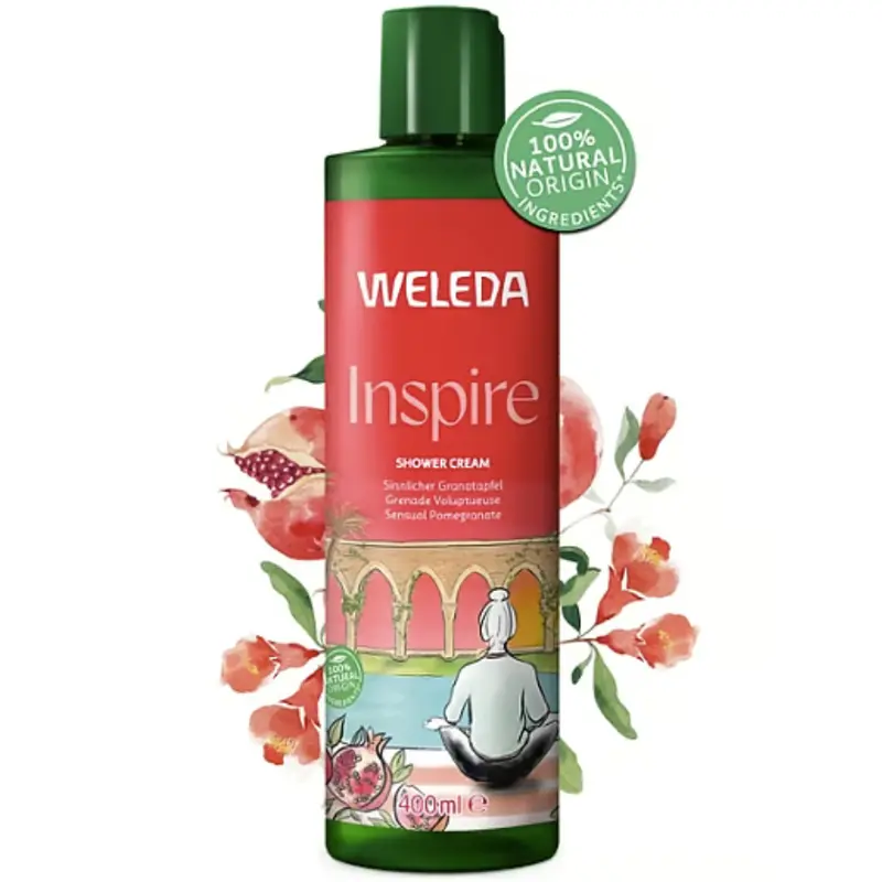 Gel de ducha cremoso granada 400ml - Weleda