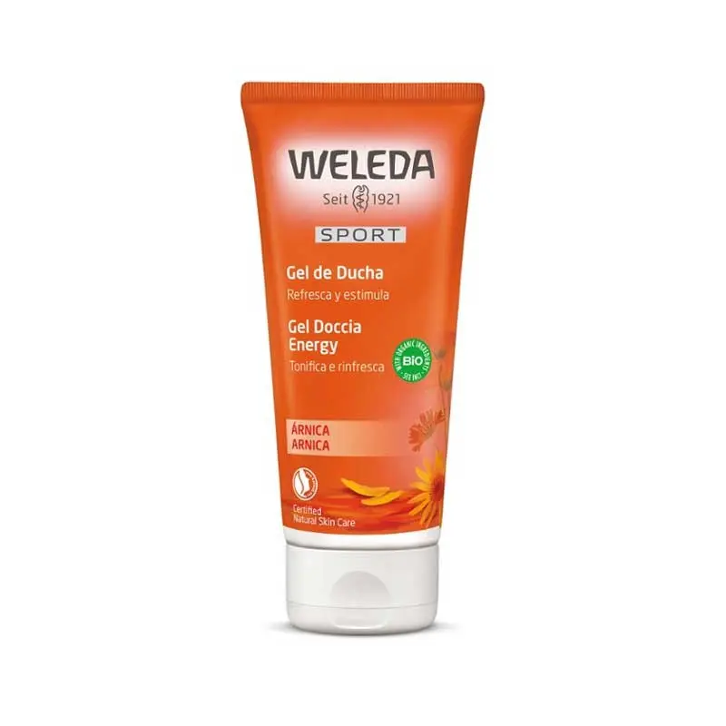 Gel de ducha sport Arnica Bio 200ml - Weleda