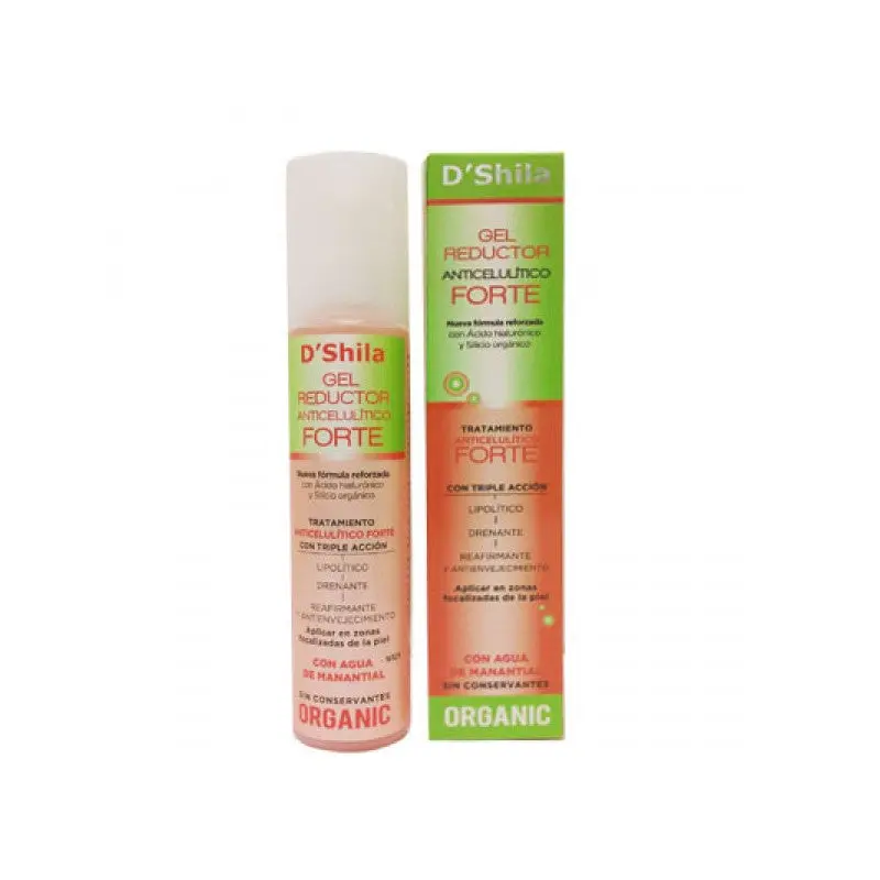 GEL REDUCTOR ANTICELULITICO FORTE - D'SHILA