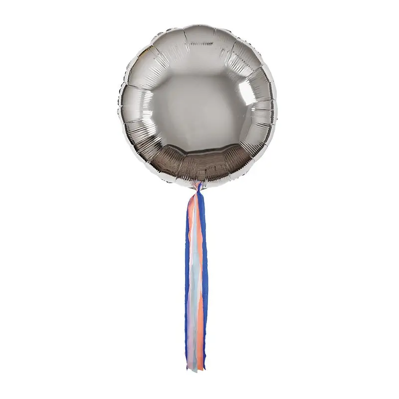 Giant Silver Ballon Kit