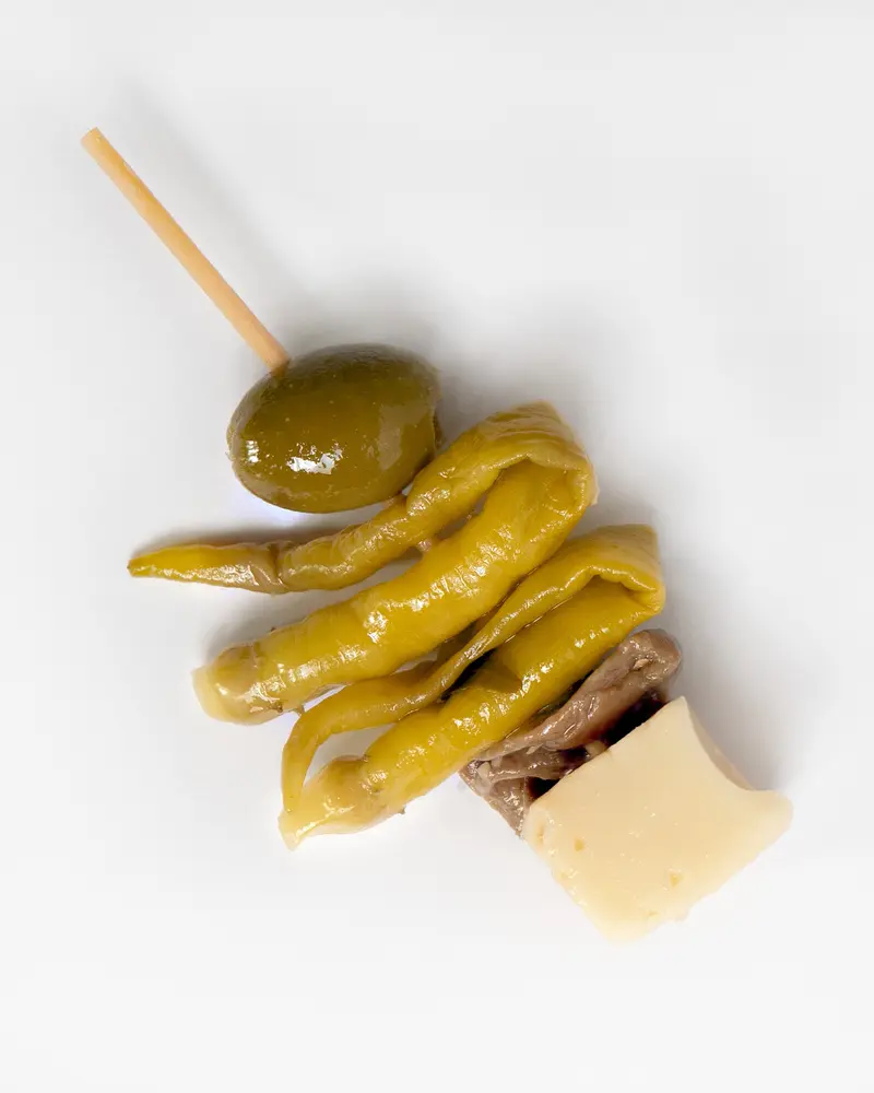 Gilda con queso