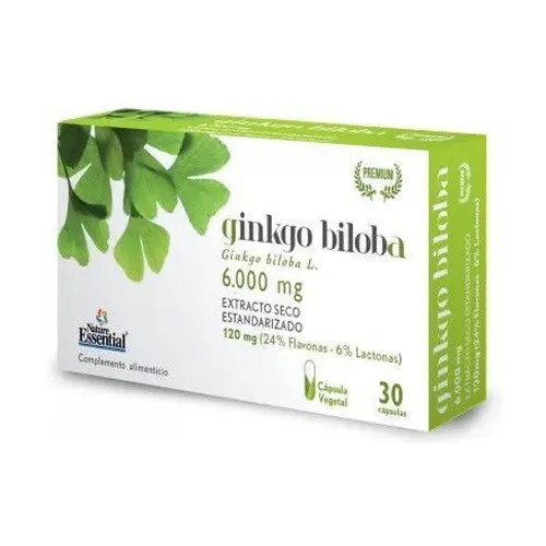 Ginkgo Biloba Caja 30 Cápsulas