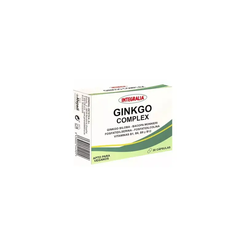 Ginkgo complex - 30 cápsulas - Integralia